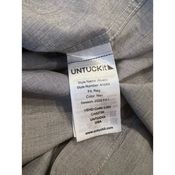 UNTUCKit men’s button up size XL long sleeve - Picture 9 of 9